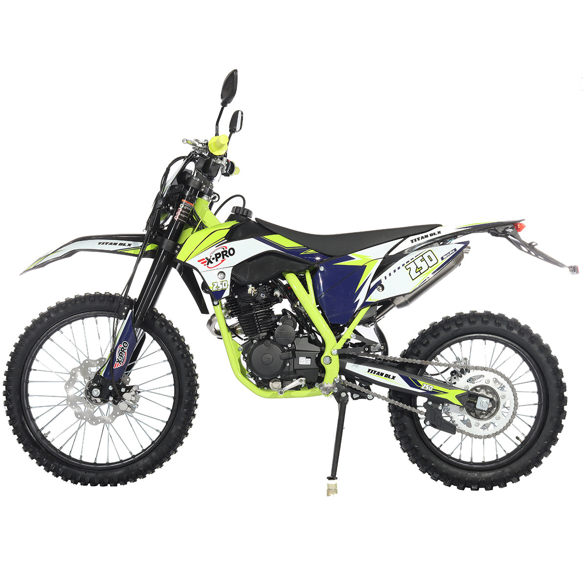 ダーバンデ　他 Free Shipping! X-PRO Titan 250 DLX 250cc Dirt Bike with All Lights