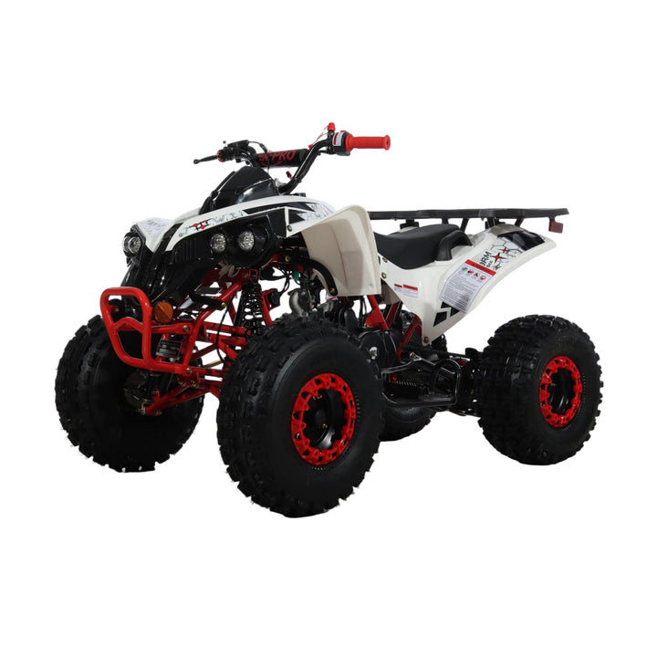 Free Shipping! X-PRO Storm 125cc ATV with Automatic Transmission w/Reverse, LED Headlights, Electric Start, Big 19in/18in Tires!