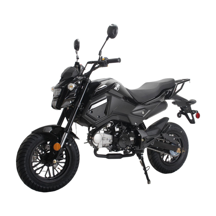 Free shipping! X-PRO 125cc Vader Motorcycle with Manual Transmission, Electric Start! Dual Headlights! Big 12in Wheels!