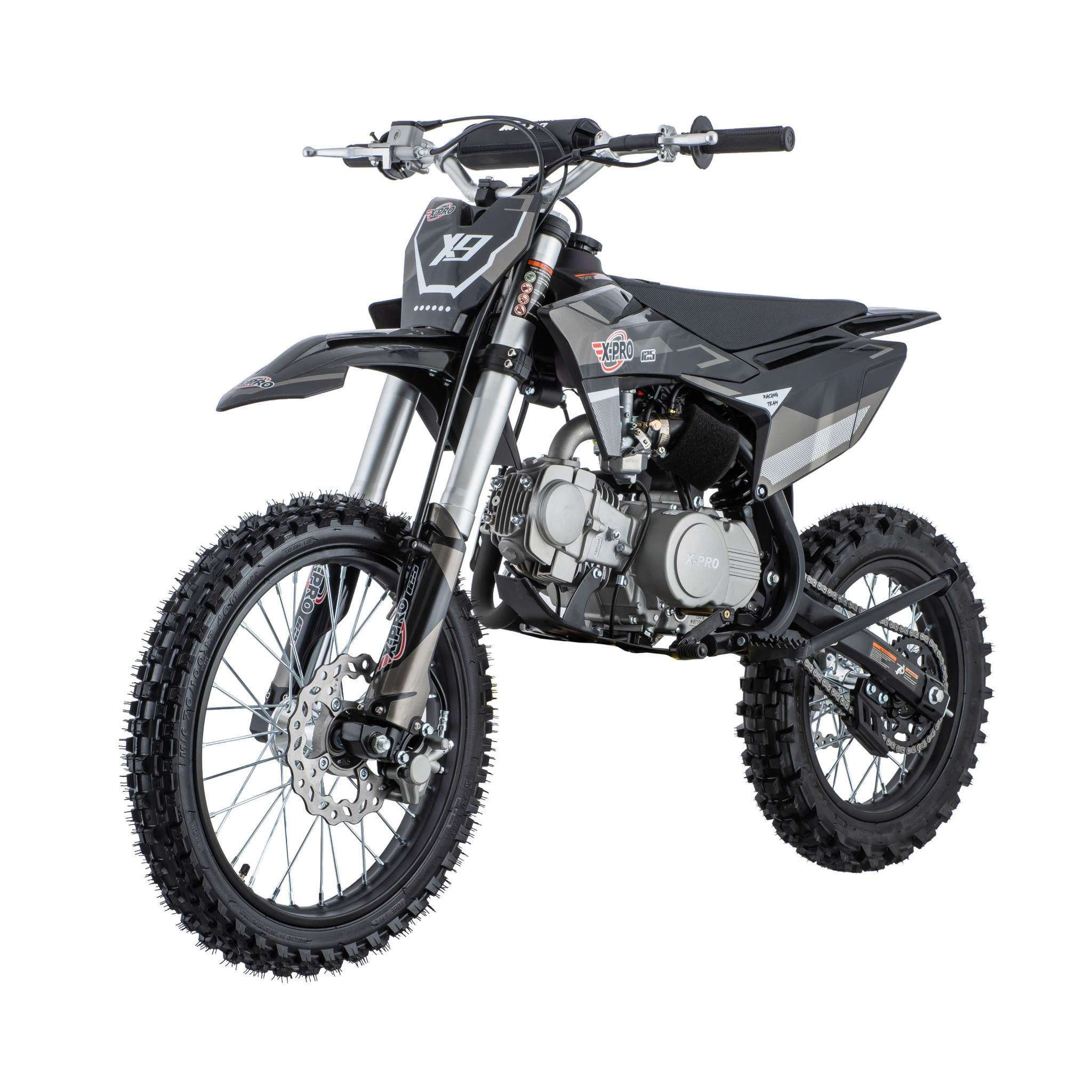 Free Shipping! X-PRO X9 125cc Dirt Bike with 4-Speed Manual