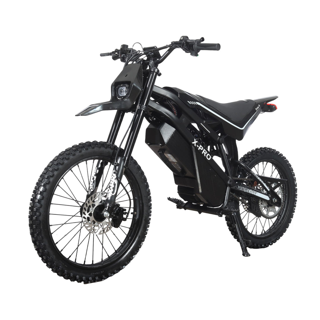 Free Shipping! X-PRO Drax X 4600W Electric Dirt Bike for Adults &amp; Teens - Powerful Brushless Motor,19"/17" Off-Road Tires, Dual Braking &amp;Suspension,LED Headlight,Heavy Duty Electric Dirt Bike for All Terrain