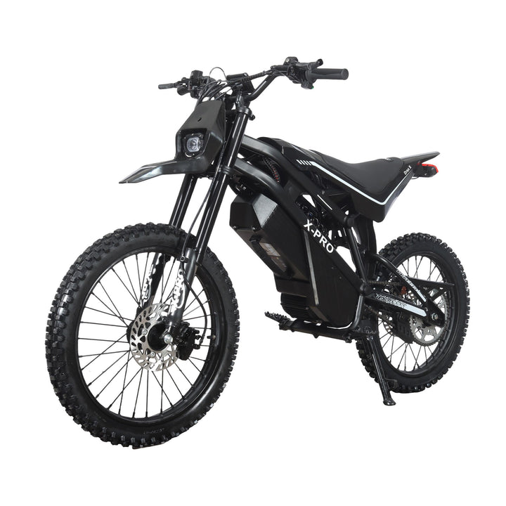 Free Shipping! X-PRO Drax X 4600W Electric Dirt Bike for Adults &amp; Teens - Powerful Brushless Motor,19"/17" Off-Road Tires, Dual Braking &amp;Suspension,LED Headlight,Heavy Duty Electric Dirt Bike for All Terrain