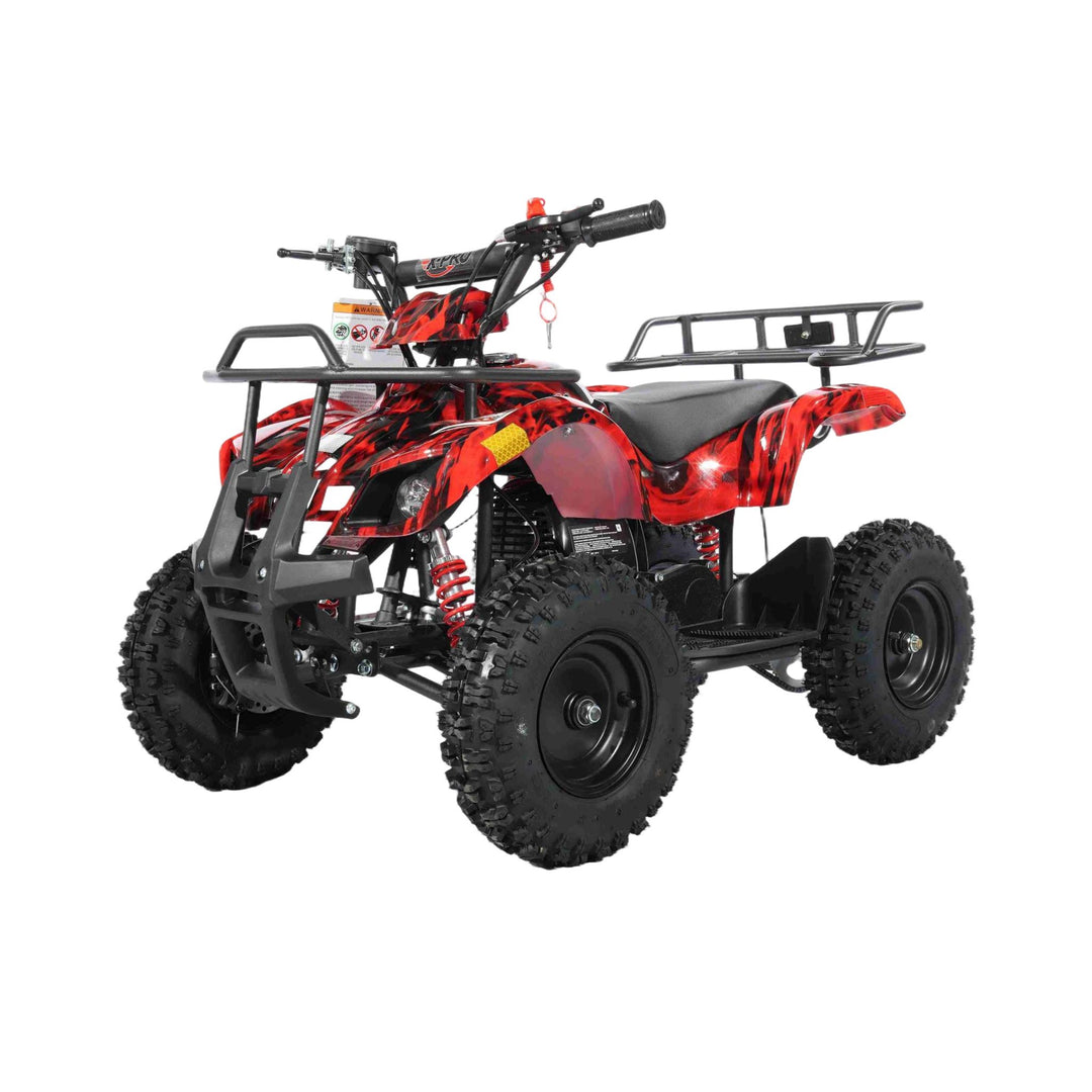 Free Shipping! X-PRO SCOUT 40cc ATV with Chain Transmission, Pull start! Disc Brake! 6in Tires!