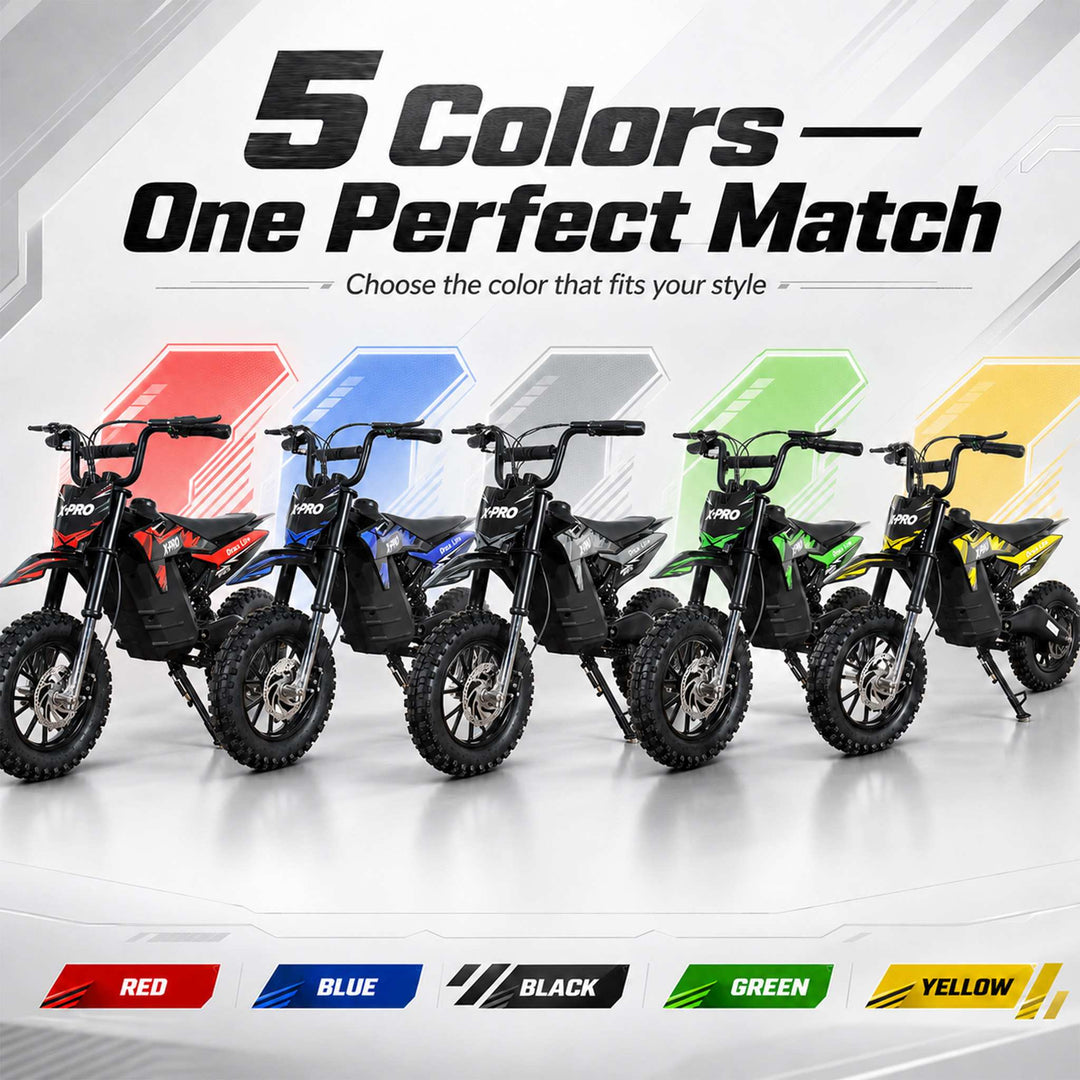 Free Shipping! X-PRO Drax Lite 1200W 48V Electric Dirt Bike with Adjustable Speed!