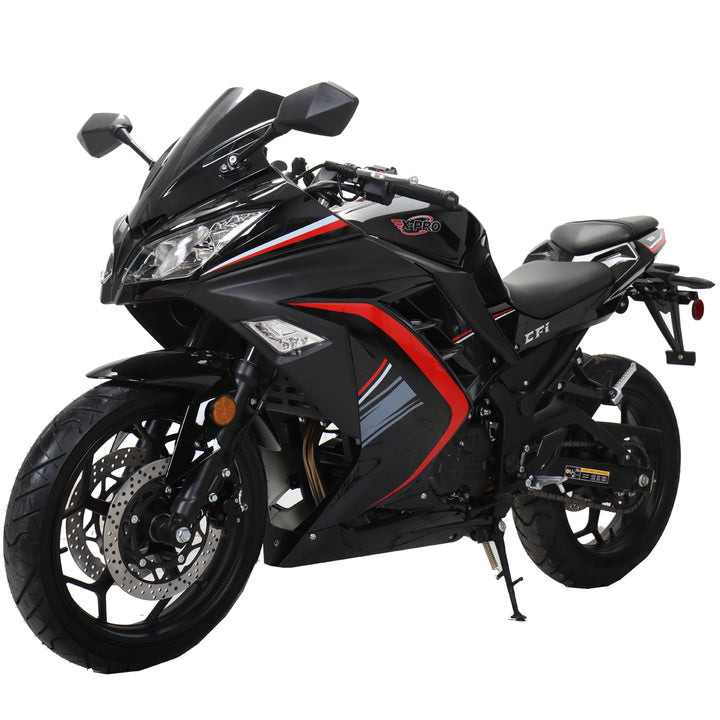 Free Shipping! X-PRO Roaster 250 Electronic Fuel Injection Street Motorcycle with 6-Speed Manual Transmission, Electric Start! 17in Wheels! Assembled In Crate!