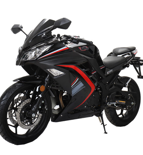 Free Shipping! X-PRO Roaster 250 Electronic Fuel Injection Street Motorcycle with 6-Speed Manual Transmission, Electric Start! 17in Wheels! Assembled In Crate!