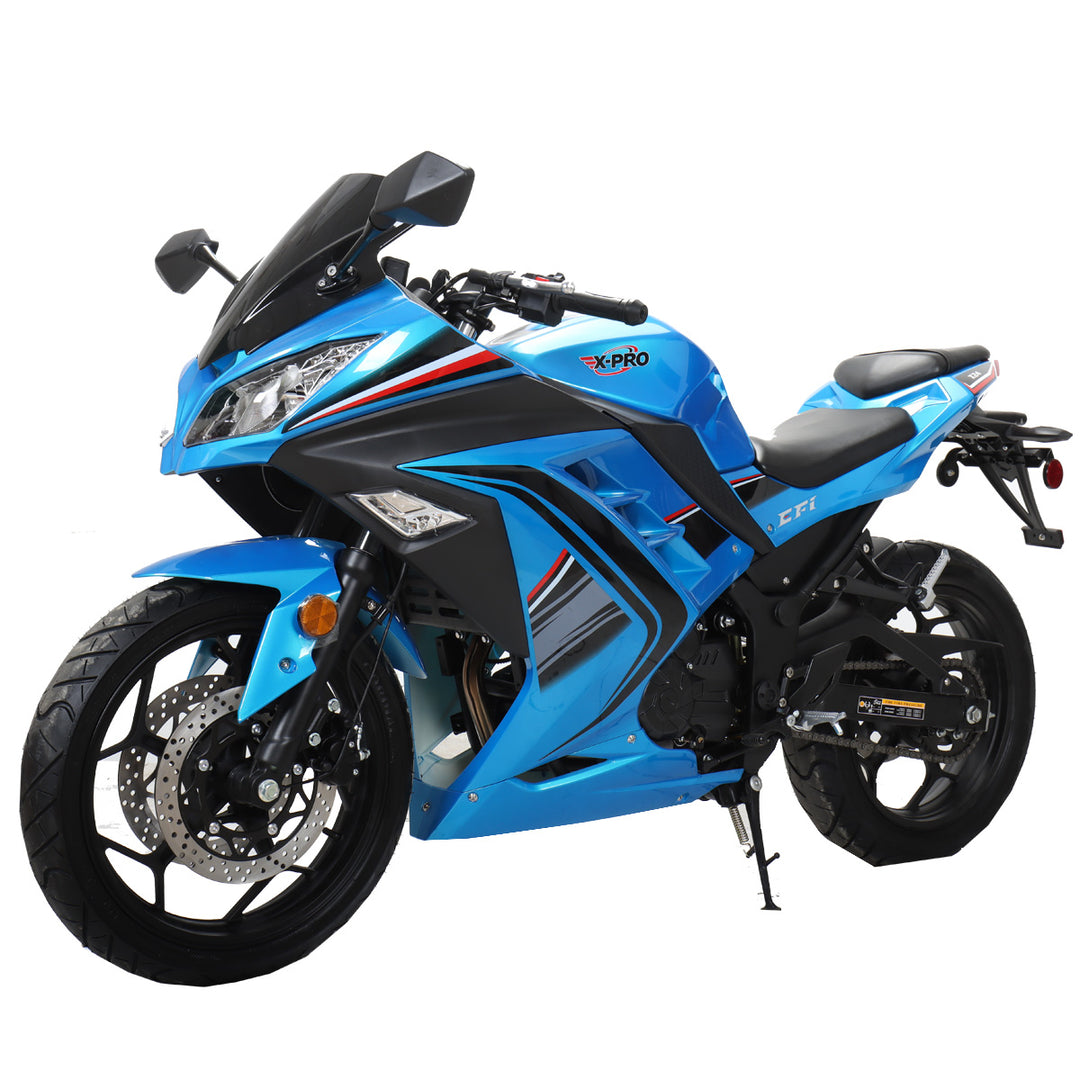 Free Shipping! X-PRO Roaster 250 Electronic Fuel Injection Street Motorcycle with 6-Speed Manual Transmission, Electric Start! 17in Wheels! Assembled In Crate!
