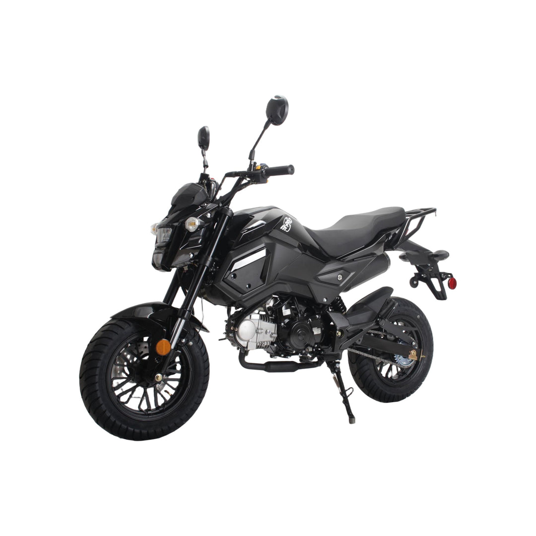 Free shipping! X-PRO 125cc Vader Motorcycle with Manual Transmission, Electric Start! Dual Headlights! Big 12in Wheels!