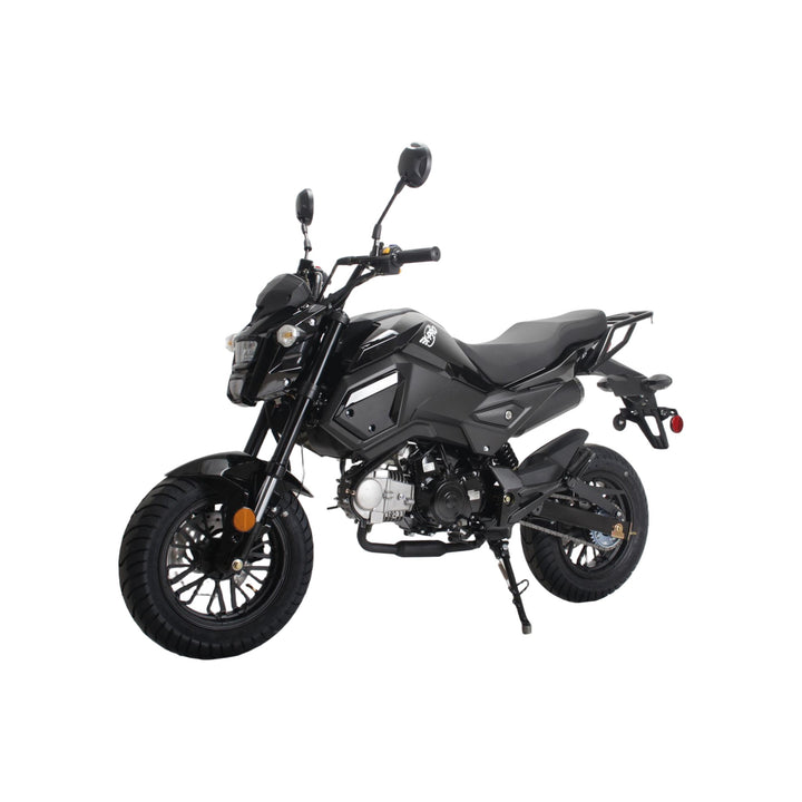 Free shipping! X-PRO 125cc Vader Motorcycle with Manual Transmission, Electric Start! Dual Headlights! Big 12in Wheels!
