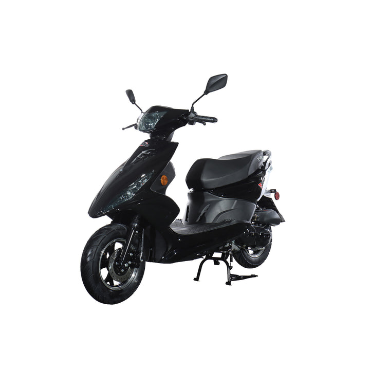 Free Shipping! X-PRO Bali 50cc Moped Scooter with 10" Wheels! Electric/Kick Start! Large LED Headlights!