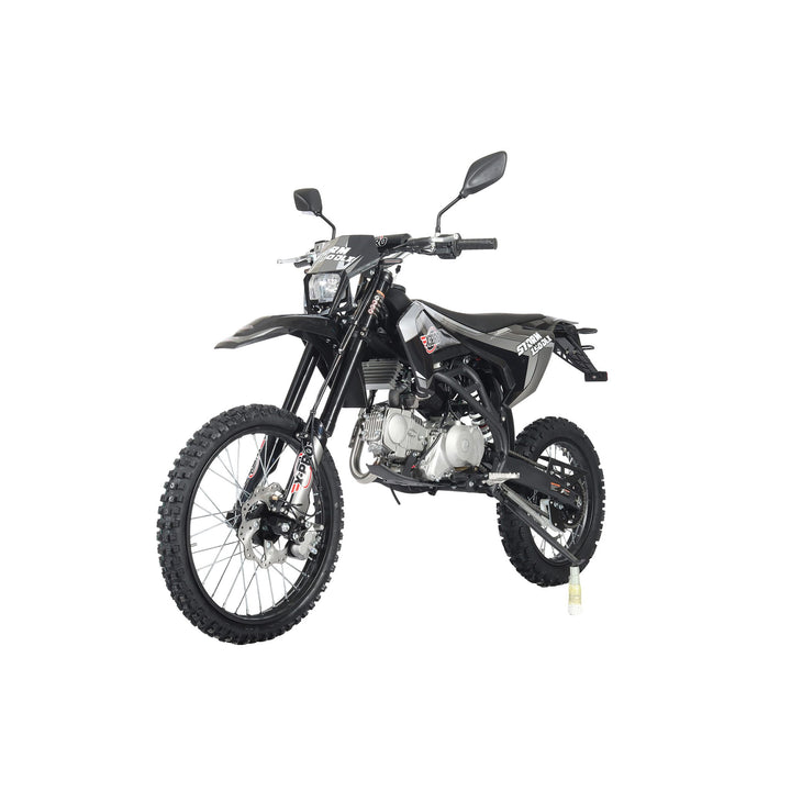Free Shipping! X-PRO Storm DLX 150 Dirt Bike with All Lights, 4-Speed Manual Transmission, Electric/Kick Start, Big 19in/16in Tires!