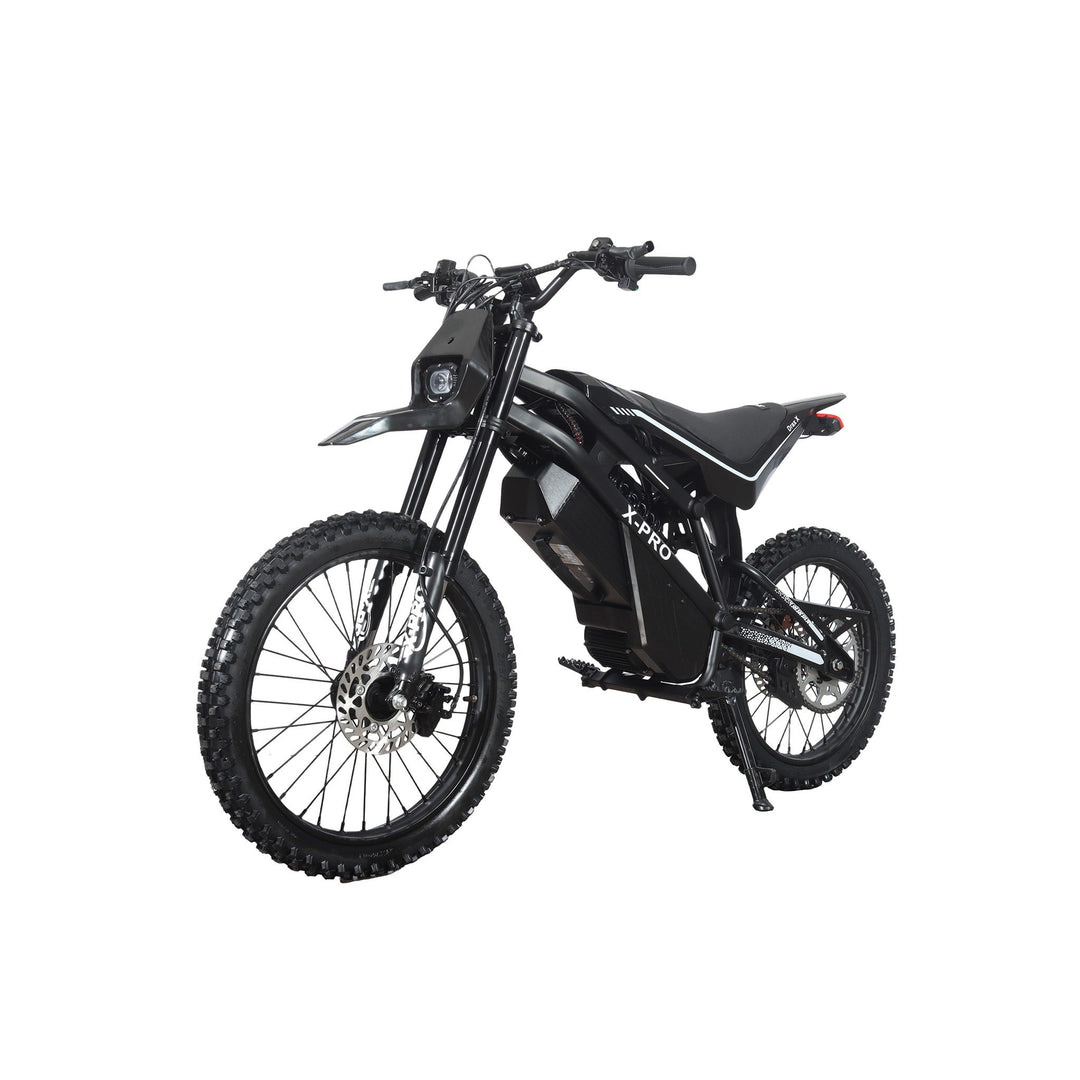 Free Shipping! X-PRO Drax X 4600W Electric Dirt Bike for Adults &amp; Teens - Powerful Brushless Motor,19"/17" Off-Road Tires, Dual Braking &amp;Suspension,LED Headlight,Heavy Duty Electric Dirt Bike for All Terrain
