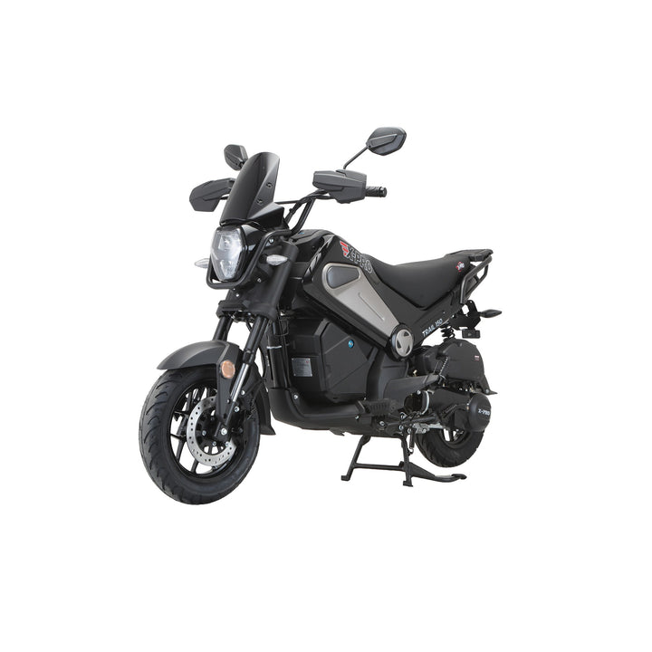 Free Shipping! X-PRO Trail 150 Motorcycle with Automatic Transmission, Electric/Kick Start! 12"/10" Aluminum Wheels! LED Lights!