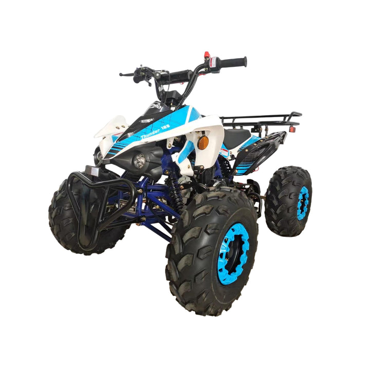 Free shipping! X-PRO Thunder 125cc ATV with Automatic Transmission w/Reverse, LED Headlights, Big 19in/18in Tires!