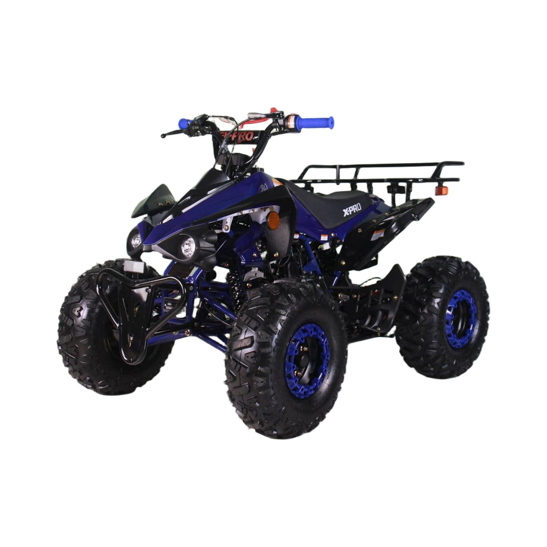 Free shipping! X-PRO Blast 125cc ATV with Automatic Transmission w/Reverse, LED Headlights, Big 19in/18in Tires!