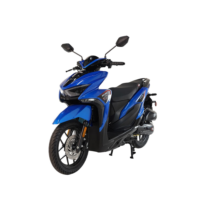 Free Shipping! X-PRO Tinian 200 EFI Electronic Fuel Injection Scooter with CVT Transmission, 14" Alloy Wheels, LED Headlights!
