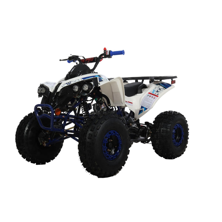 Free Shipping! X-PRO Storm 125cc ATV with Automatic Transmission w/Reverse, LED Headlights, Electric Start, Big 19in/18in Tires!