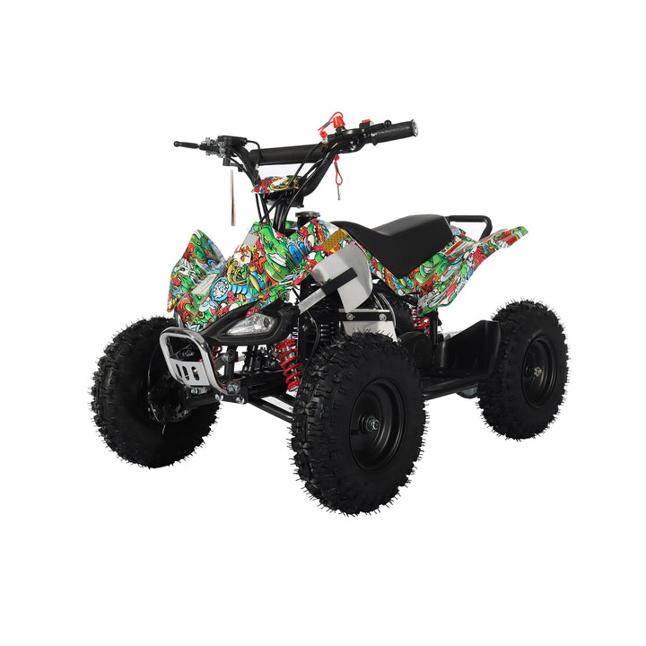 Free Shipping! X-PRO Thunder 40cc ATV with Chain Transmission, Pull start! Disc Brake! 6in Tires!