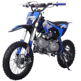 Free Shipping! X-PRO Strom 125cc Dirt Bike with 4-Speed Manual Transmission, Kick Start, Big 14"/12" Tires! Zongshen Brand Engine!