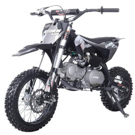 Free Shipping! X-PRO Storm 125cc Dirt Bike with 4-Speed Semi-Automatic Transmission, Kick Start, Big 14"/12" Tires! Zongshen Brand Engine!