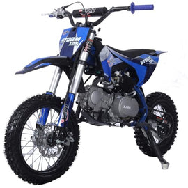 Free Shipping! X-PRO Storm 125cc Dirt Bike with 4-Speed Semi-Automatic Transmission, Kick Start, Big 14"/12" Tires! Zongshen Brand Engine!