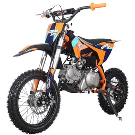 Free Shipping! X-PRO Storm 125cc Dirt Bike with Automatic Transmission, Electric Start, Big 14"/12" Tires!