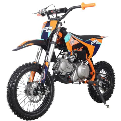 Free Shipping! X-PRO Storm 125cc Dirt Bike with Automatic Transmission, Electric Start, Big 14