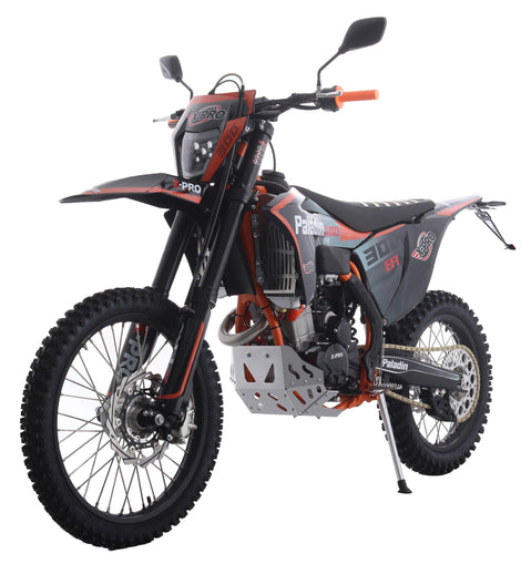 Free Shipping! X-PRO Paladin 300 EFI Dirt Bike with 6-Speed Manual Transmission and Balance Shaft and Dual Overhead Camshaft (DOHC) with Four Valves Engine, Electric Start! Big 21