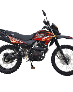 Free Shipping! X-PRO RXE 250 Dual Sports Enduro Dirt Bike with 5-Speed Manual Transmission! Electric/Kick Start, 21in/18in Wheels!