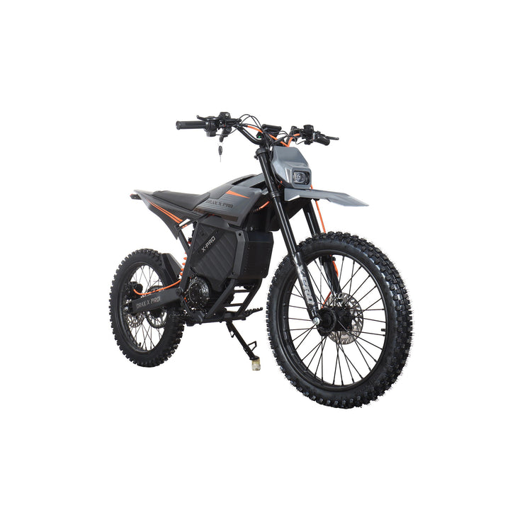 Free Shipping! X-PRO DRAX X PRO 6600W 72V/30AH Teens Adults Electric Dirt Bike with Front LED Light! 19"/17" Wheels!