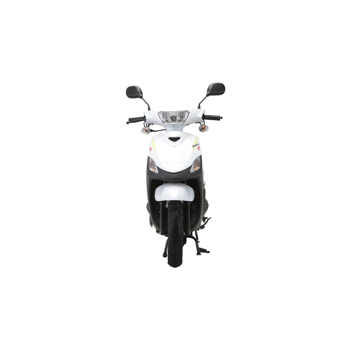 Free Shipping! X-PRO Bora 50cc Moped Scooter with 10" Aluminum Wheels, Electric/Kick Start!