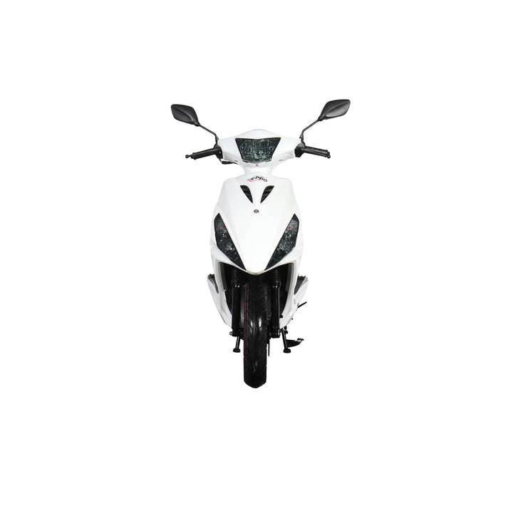 Free Shipping! X-PRO Bali 50cc Moped Scooter with 10" Wheels! Electric/Kick Start! Large LED Headlights!