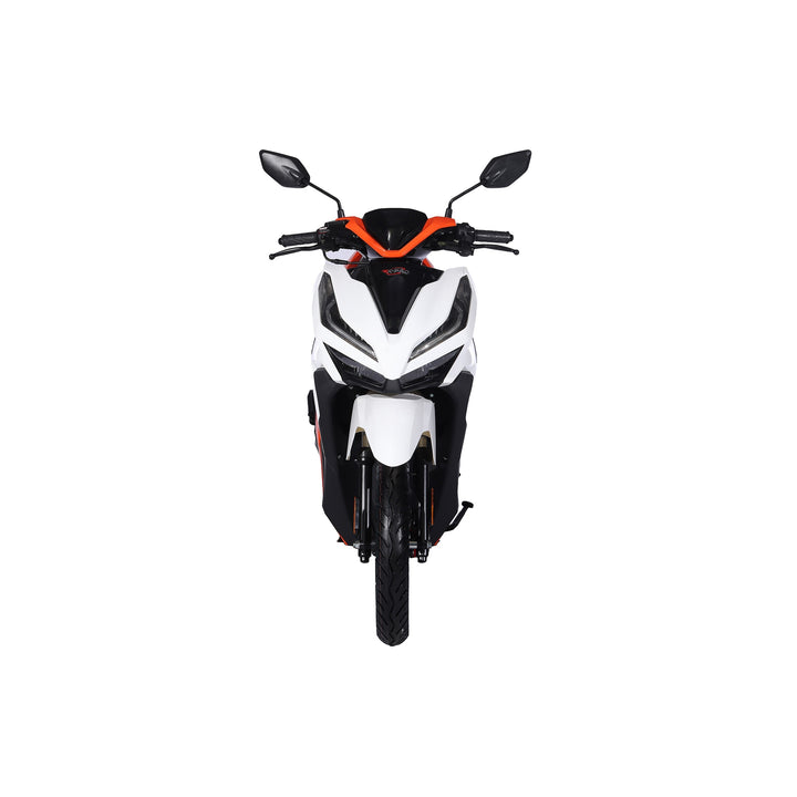 Free Shipping! X-PRO Capri 150cc Moped Scooter with 14in Aluminum Wheels, Electric/Kick Start! Large LED Lights!