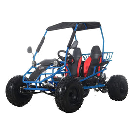 Free Shipping! X-PRO Rover 150 Go Kart with 3-Speed Semi-Automatic Transmission w/Reverse, LED Headlights, Big 19"/18" Wheels!