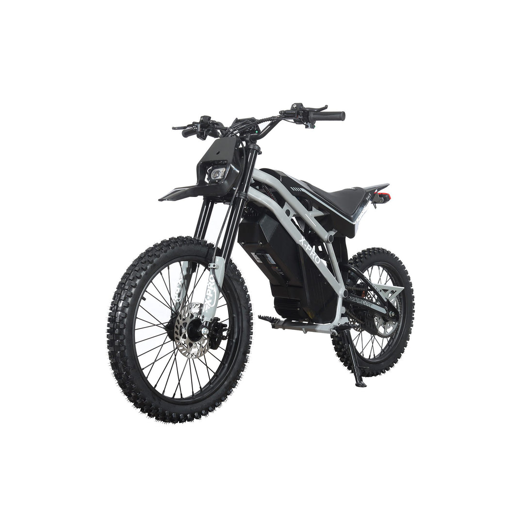 Free Shipping! X-PRO Drax X 4600W Electric Dirt Bike for Adults &amp; Teens - Powerful Brushless Motor,19"/17" Off-Road Tires, Dual Braking &amp;Suspension,LED Headlight,Heavy Duty Electric Dirt Bike for All Terrain