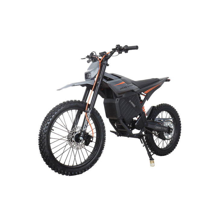 Free Shipping! X-PRO DRAX X PRO 6600W 72V/30AH Teens Adults Electric Dirt Bike with Front LED Light! 19"/17" Wheels!