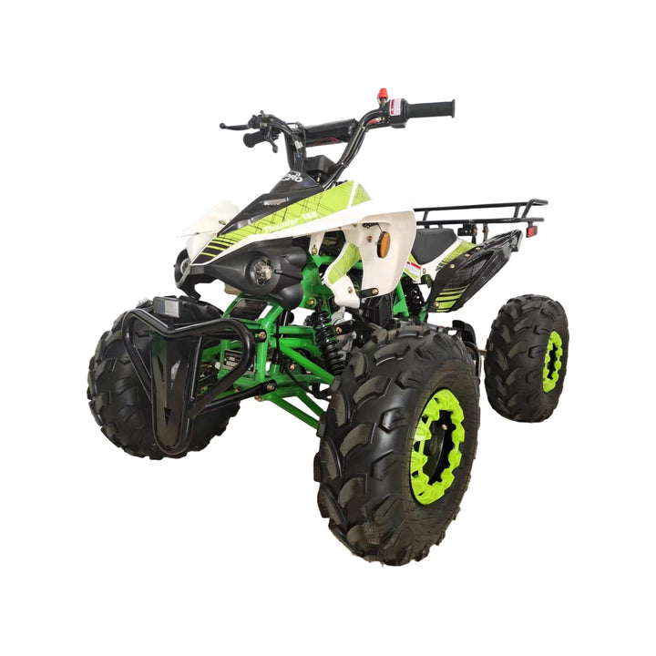 Free shipping! X-PRO Thunder 125cc ATV with Automatic Transmission w/Reverse, LED Headlights, Big 19in/18in Tires!