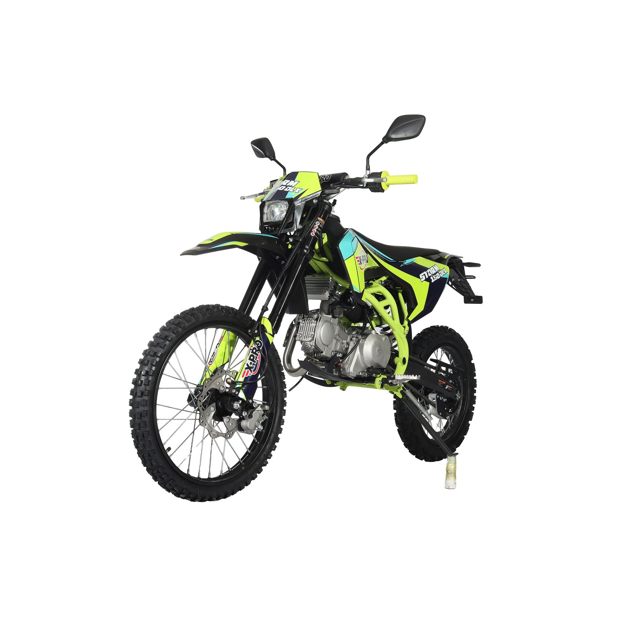 Free Shipping! X-PRO Storm DLX 150 Dirt Bike with All Lights, 4