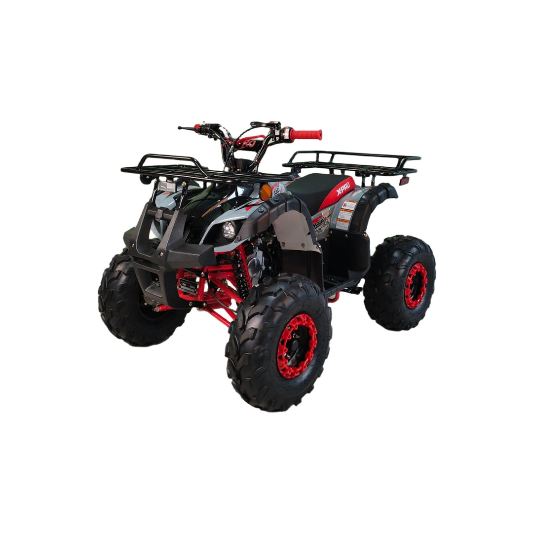 Free shipping! X-PRO Hawk 125cc ATV with Automatic Transmission w/Reverse,  LED Headlights, Remote Control! Big 19in/18inTires!