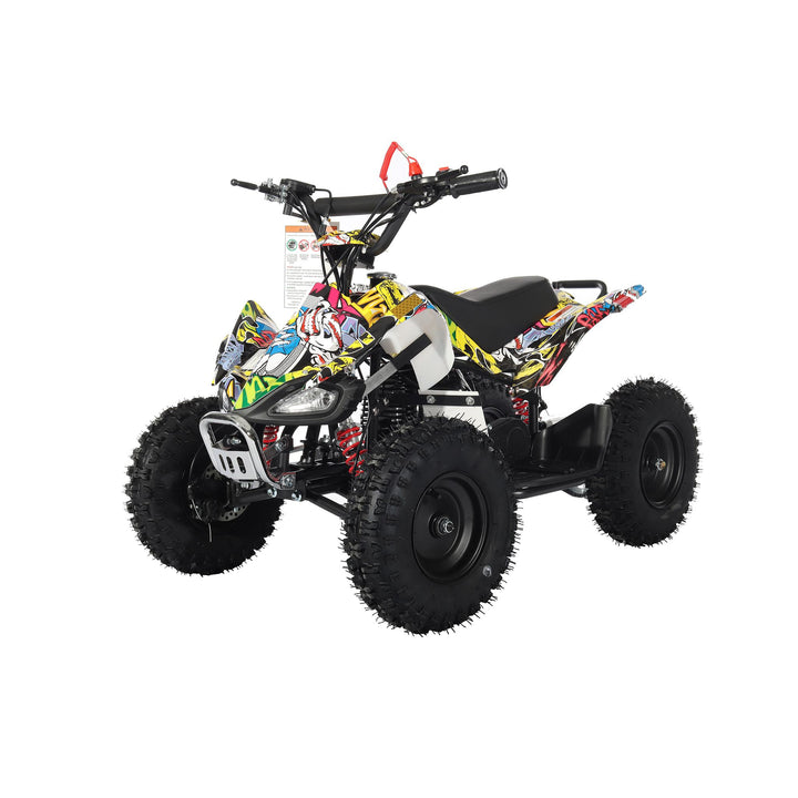 Free Shipping! X-PRO Thunder 40cc ATV with Chain Transmission, Pull start! Disc Brake! 6in Tires!