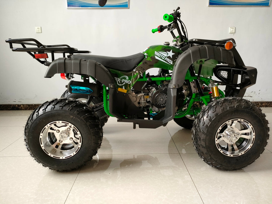 Free Shipping!  X-PRO Jaguar 200 Utility ATV with Automatic Transmission w/Reverse, LED Headlight, Big 23in/22in Aluminium Rim Wheels!