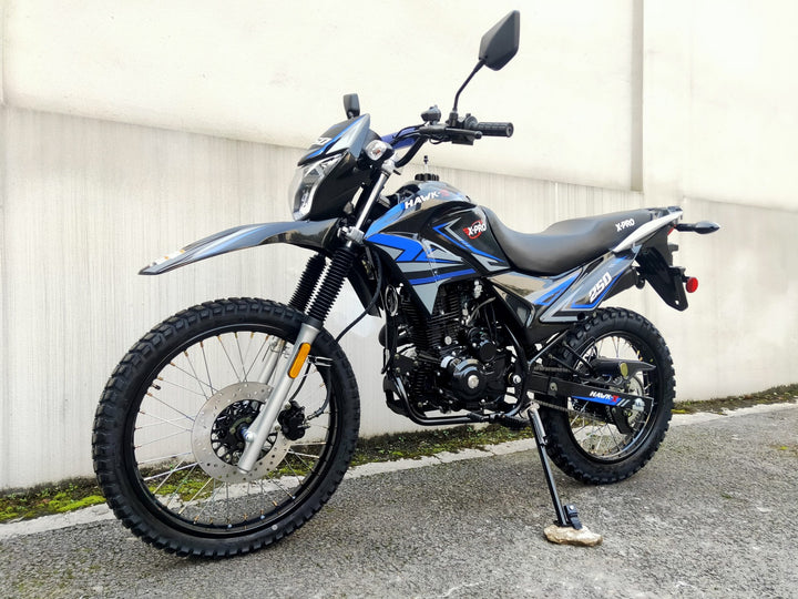 Free Shipping! X-PRO Hawk-X 250 DOT Street Legal Enduro Dirt Bike with Balance Shaft Engine and Full DOT Light! 21"/18" Wheels, Free Shipping!X-PRO Hawk-X 250 DOT Street Legal Enduro Dirt Bike with Balance Shaft Engine and Full DOT Light! 21"/18" Wheels