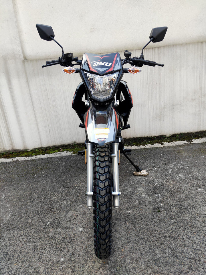 Free Shipping! X-PRO Hawk-X 250 DOT Street Legal Enduro Dirt Bike with Balance Shaft Engine and Full DOT Light! 21"/18" Wheels, Free Shipping!X-PRO Hawk-X 250 DOT Street Legal Enduro Dirt Bike with Balance Shaft Engine and Full DOT Light! 21"/18" Wheels
