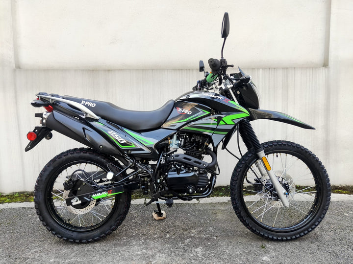 Free Shipping! X-PRO Hawk-X 250 DOT Street Legal Enduro Dirt Bike with Balance Shaft Engine and Full DOT Light! 21"/18" Wheels, Free Shipping!X-PRO Hawk-X 250 DOT Street Legal Enduro Dirt Bike with Balance Shaft Engine and Full DOT Light! 21"/18" Wheels
