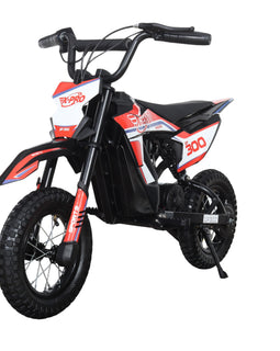 X-PRO 300W 36V Electric Dirt Bike with Adjustable Speed! 12" Pneumatic Tires!