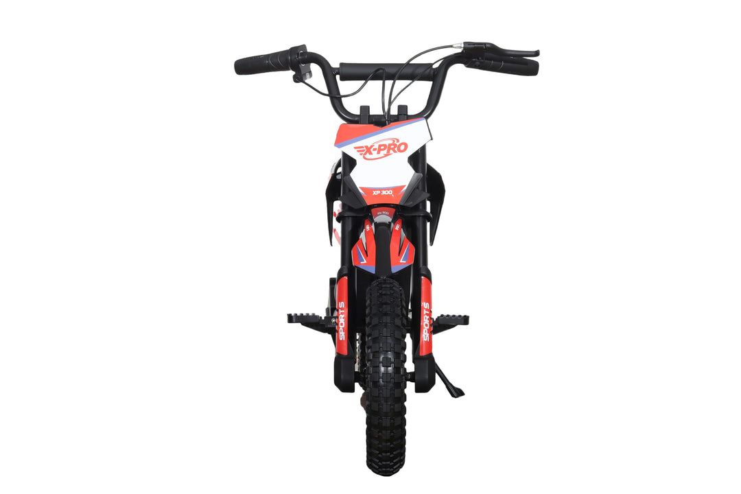 Free Shipping! X-PRO 300W 36V Electric Dirt Bike with Adjustable Speed! 12" Pneumatic Tires!