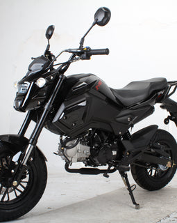 Free shipping! X-PRO 125cc Vader Motorcycle with Manual Transmission, Electric Start! Dual Headlights! Big 12in Wheels!