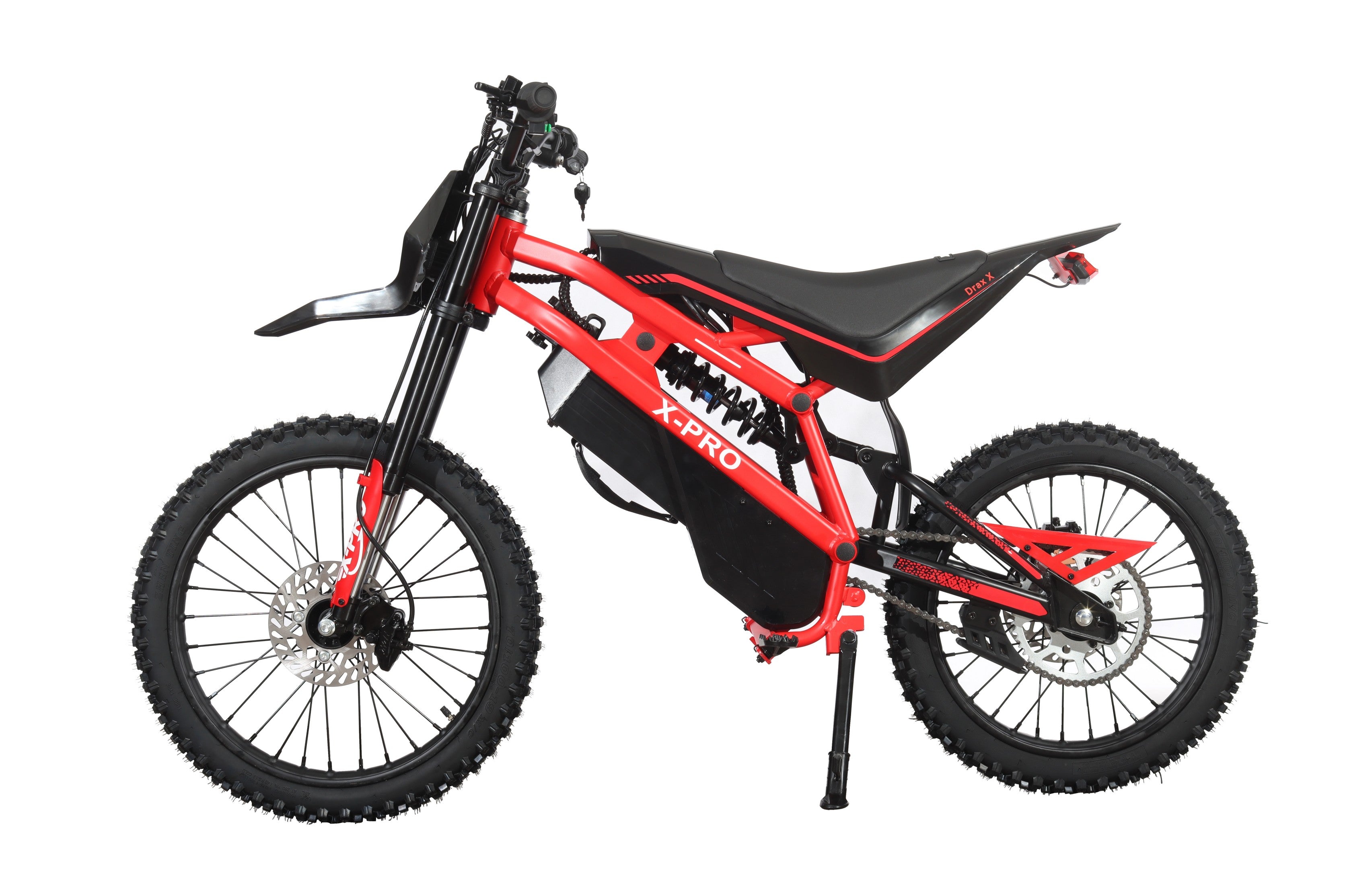 Free Shipping! X-PRO Drax X 4200W Electric Dirt Bike for Adults & Teens - Powerful Brushless Motor,19"/17" Off-Road Tires, Dual Braking &Suspension,LED Headlight,Heavy Duty Electric Dirt Bike for All Terrain