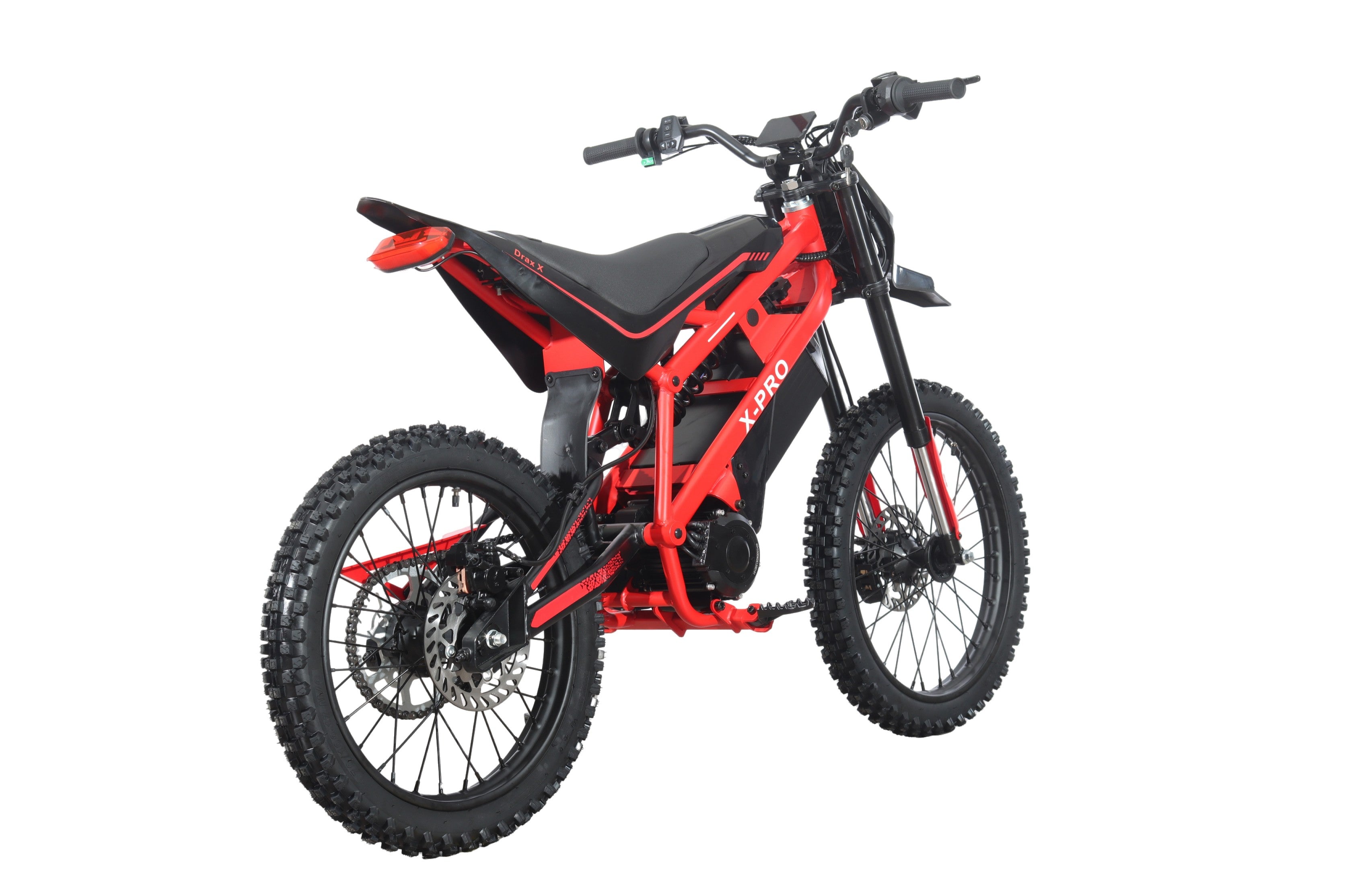 Free Shipping! X-PRO Drax X 4200W Electric Dirt Bike for Adults & Teens - Powerful Brushless Motor,19"/17" Off-Road Tires, Dual Braking &Suspension,LED Headlight,Heavy Duty Electric Dirt Bike for All Terrain