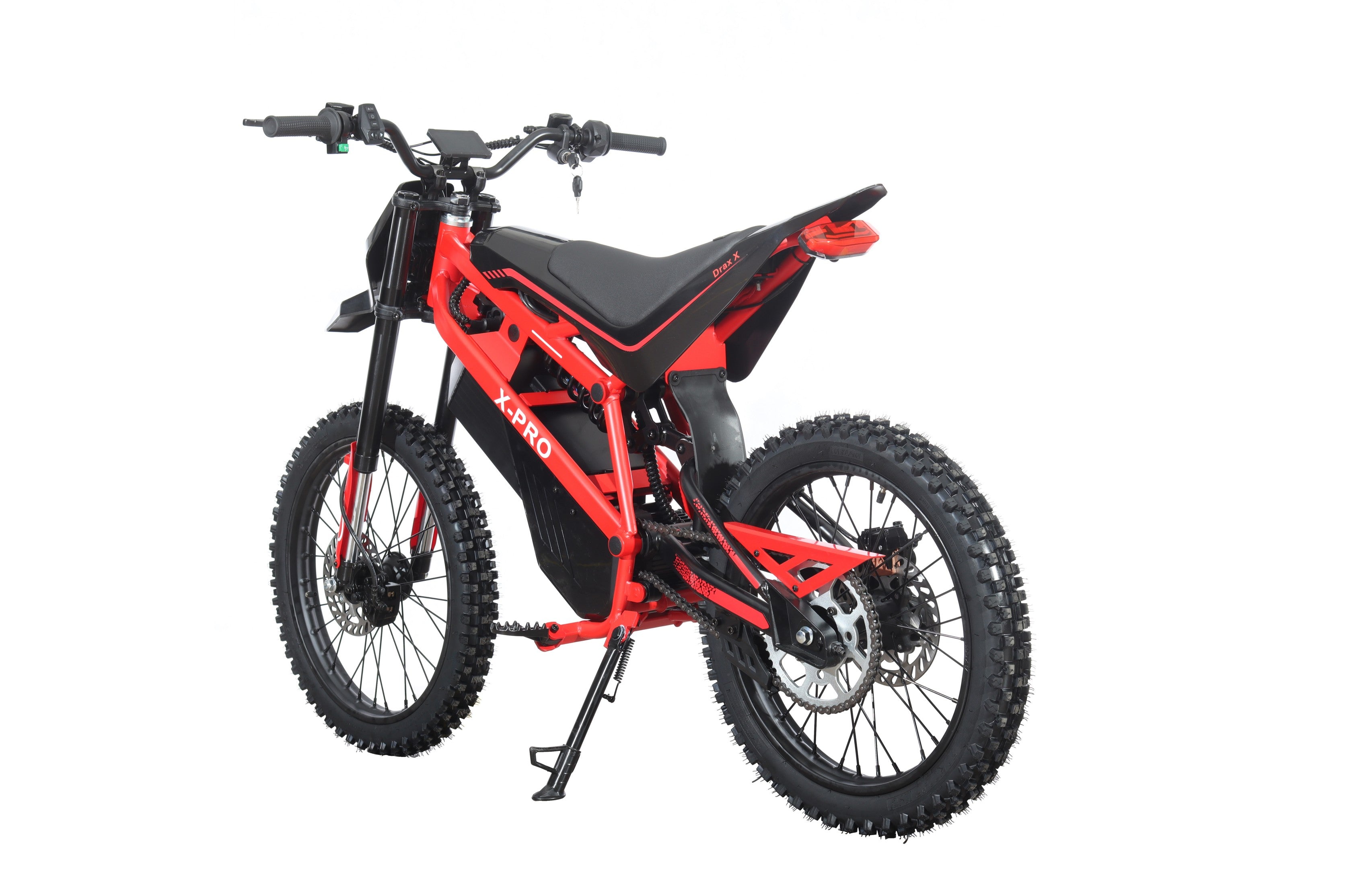 Free Shipping! X-PRO Drax X 4200W Electric Dirt Bike for Adults & Teens - Powerful Brushless Motor,19"/17" Off-Road Tires, Dual Braking &Suspension,LED Headlight,Heavy Duty Electric Dirt Bike for All Terrain
